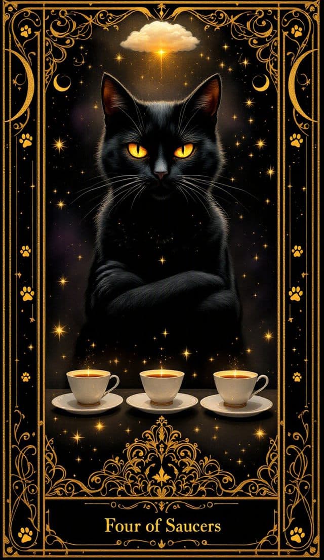 Four of Saucers