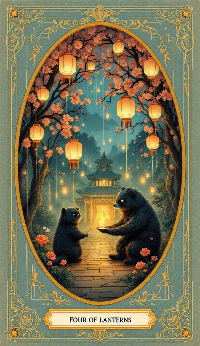 Four of Lanterns