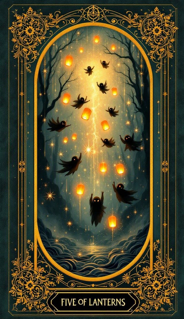 Five of Lanterns