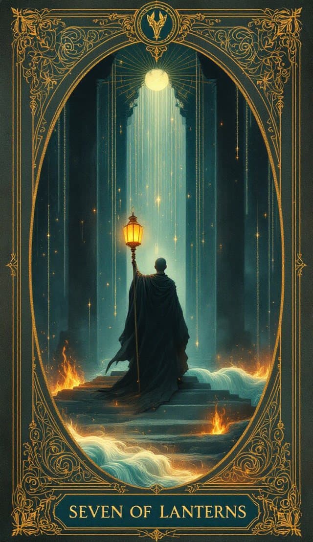 Seven of Lanterns