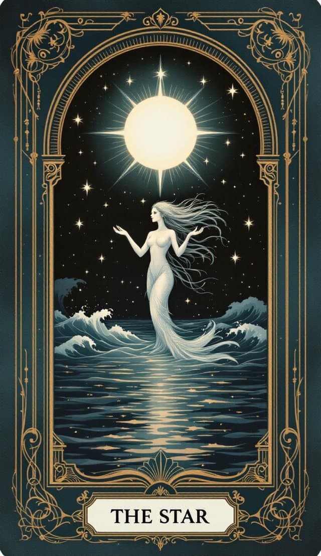 The Star from the Yōkai Tarot