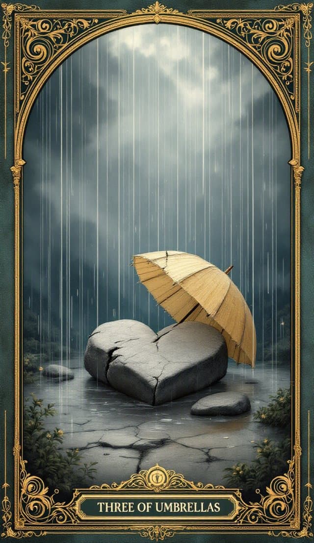 Three of Umbrellas