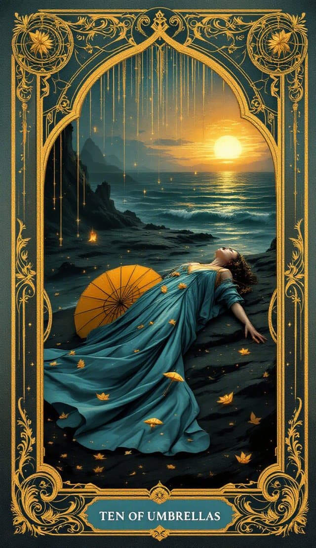 Ten of Umbrellas